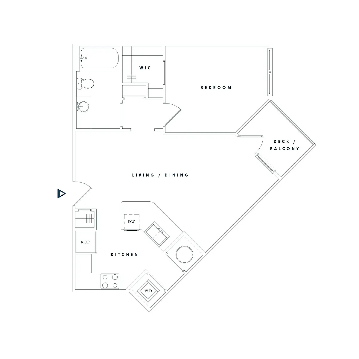 Floor plan Lafayette