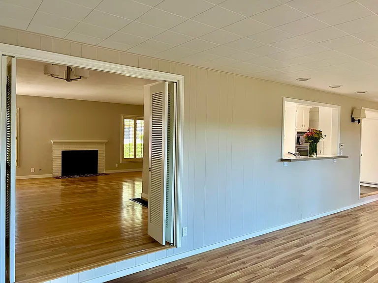 View to Living Room from Family Room