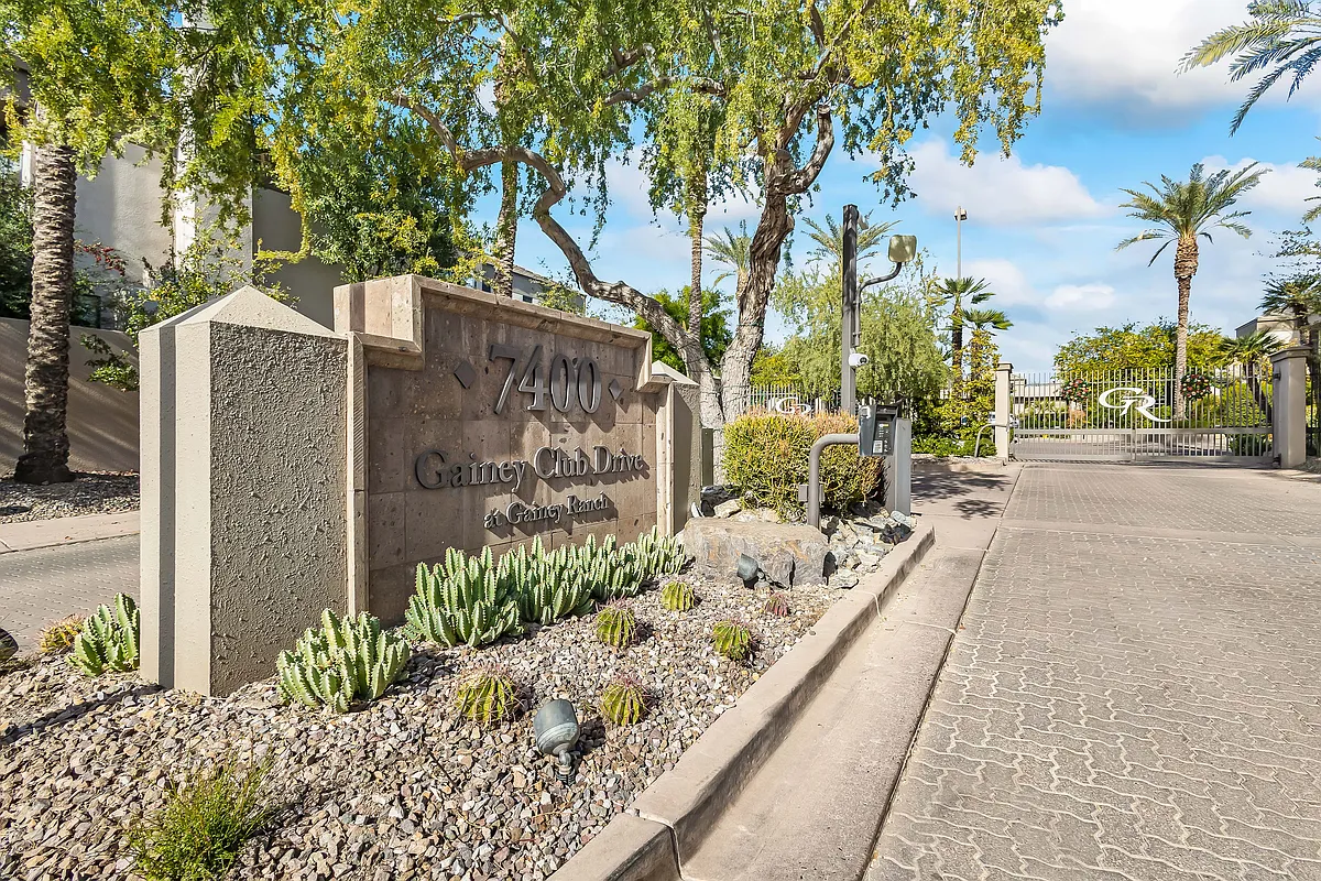 GATED COMMUNITY ENTRANCE - 7400 E Gainey Club Dr #227