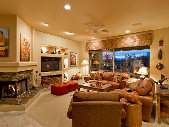 Gas Fire in Great Room