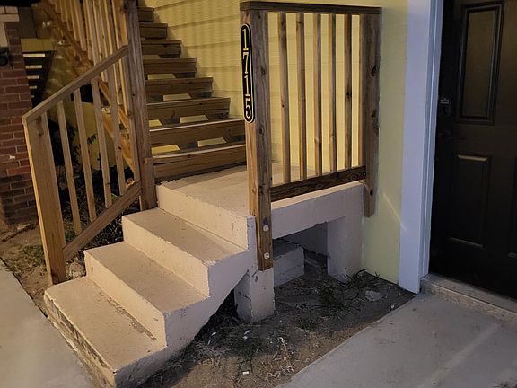 Downstairs entry to large garage, storage and W/D connections. Both up & downstairs have keyless entry.