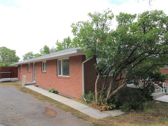 Side entrance and off street parking