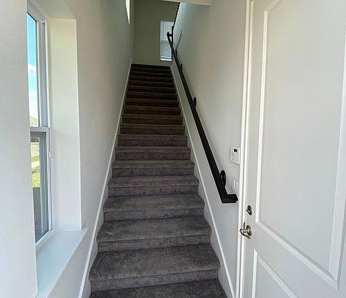 Stairs to enter apartment
