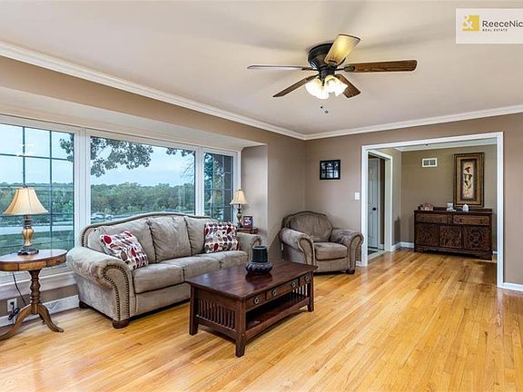 Large entry leading into formal living area.
