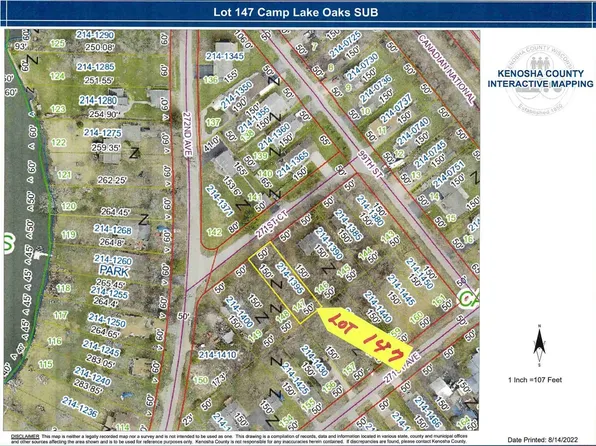 LOT 147 271st Ct, Trevor, WI 53179