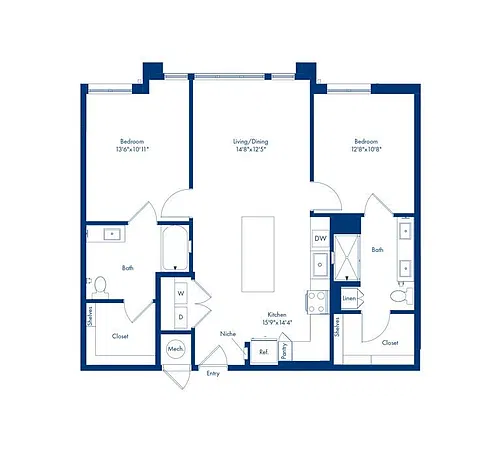 Floor plan B6A
