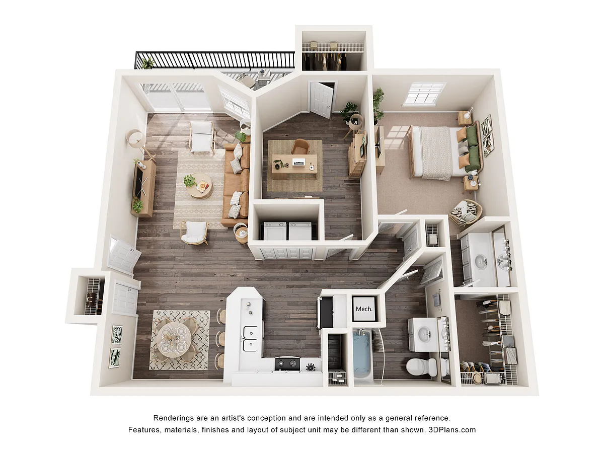 Floor plan 2X1A