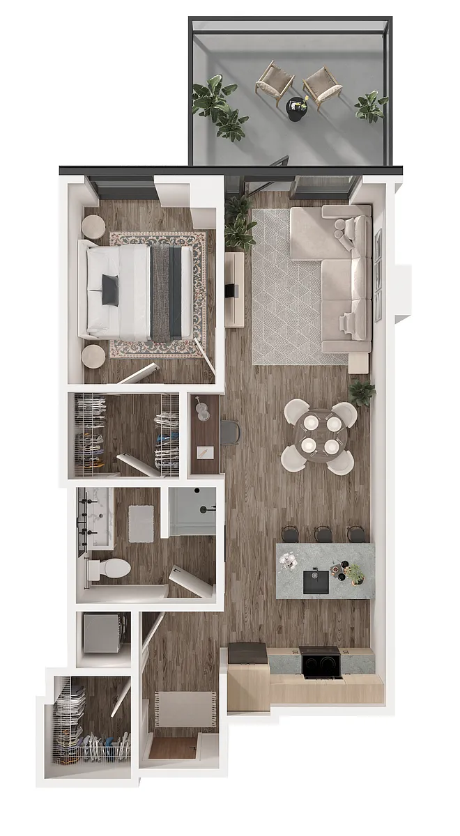 Floor plan O18