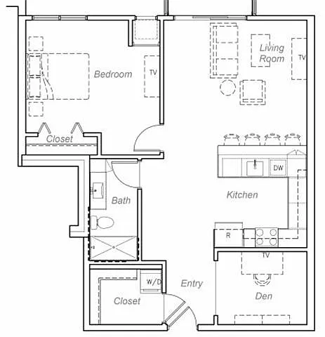 Floor plan Carson-F