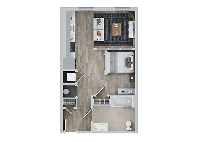 Floor plan S2A - I