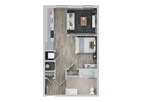 Floor plan S2A - I