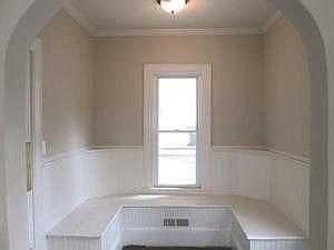 BREAKFAST NOOK WITH BUILT IN BENCHES