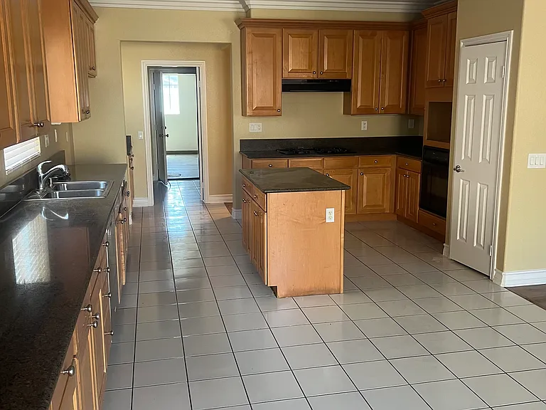kitchen to garage