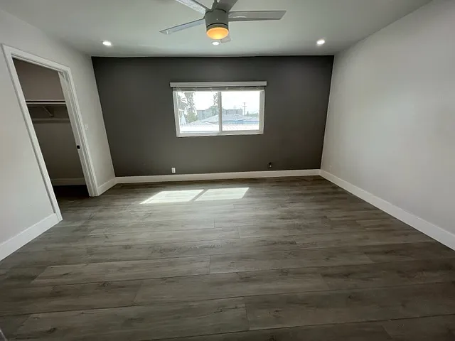 Large bedroom #1 with its own walk in closet