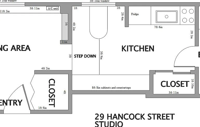 29 N. Hancock St, #2 - Blueprint
