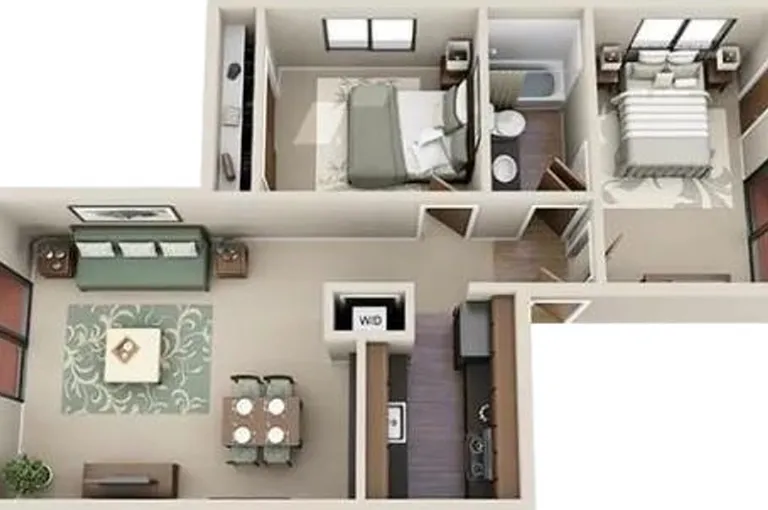 Club Valencia 2x1 790 sq ft Club Valencia 2x1 790 sq ft