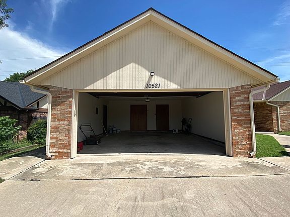 Spacious two car garage