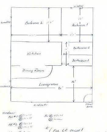 Floor Plan Unit 1 & 2
