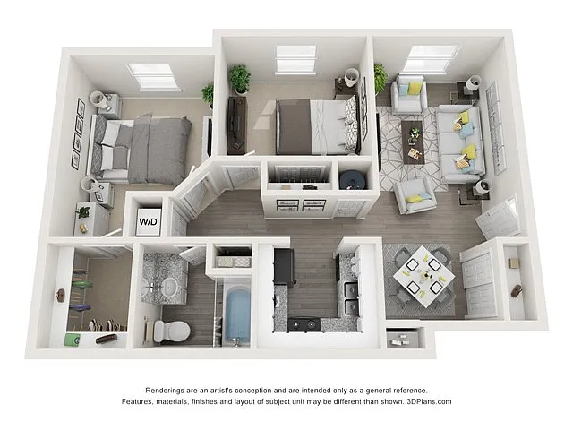 Floor plan 1X1
