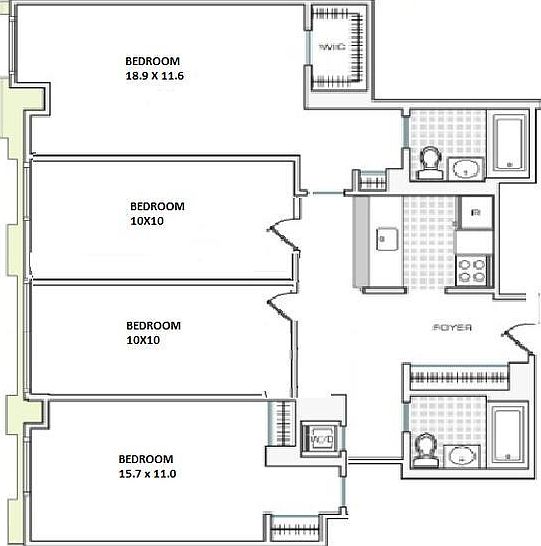 1st image of 113 Cedar St APT 2C