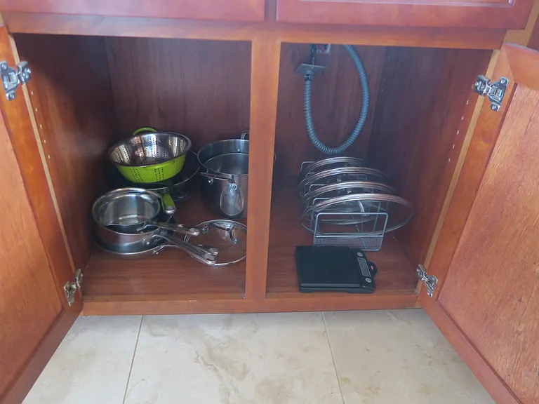 Pots and Pans provided