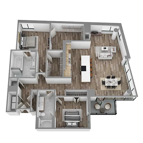 Floor plan X