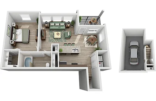 Floor plan A7 - St. Moritz