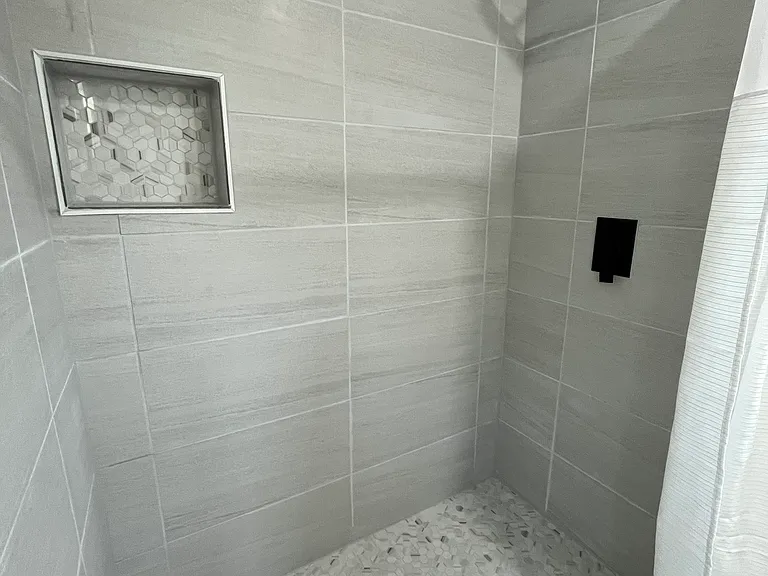 Master shower