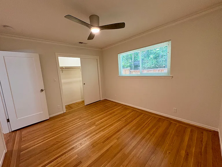 Main bedroom with large closet
