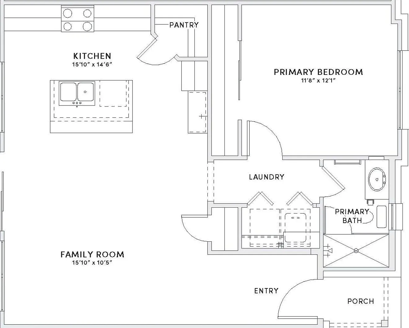 1 bed, 746 sqft, $1,716 — Photo 4