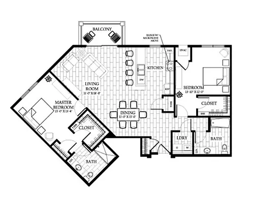 Floor plan D6