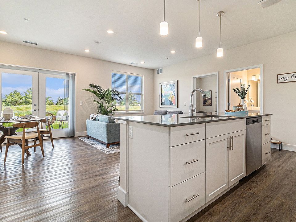 Large open space with beautiful finishes