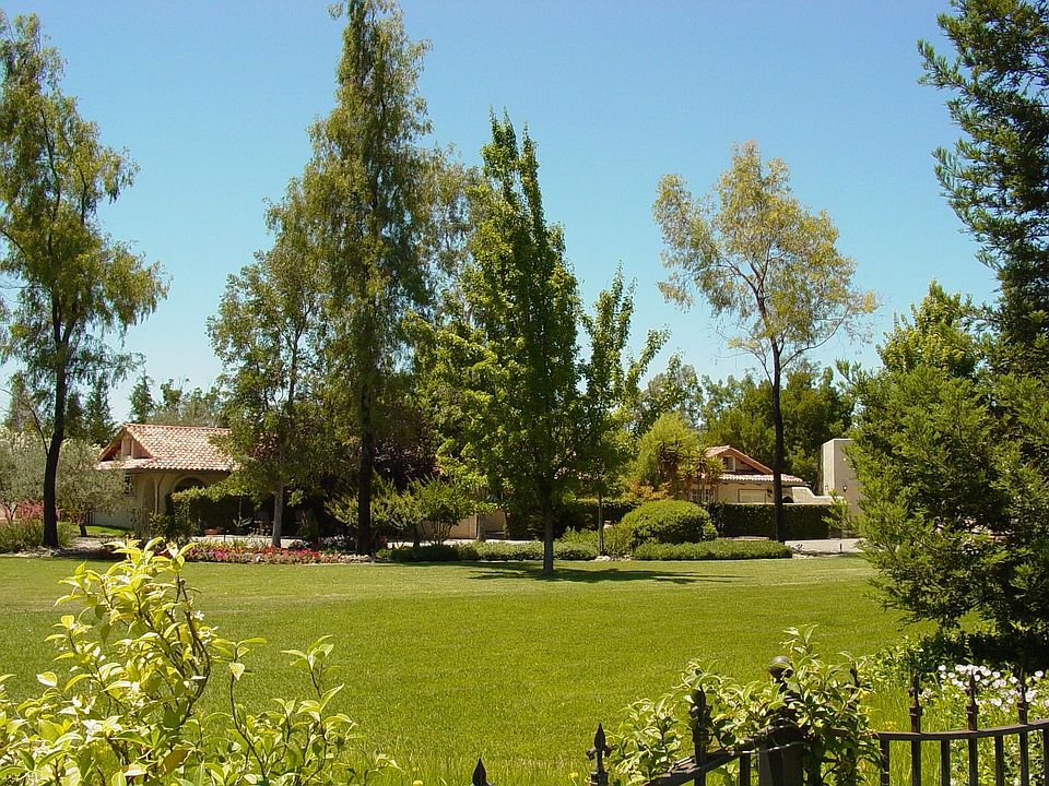 Front view of this fabulous property which sits on 1.5  acres.