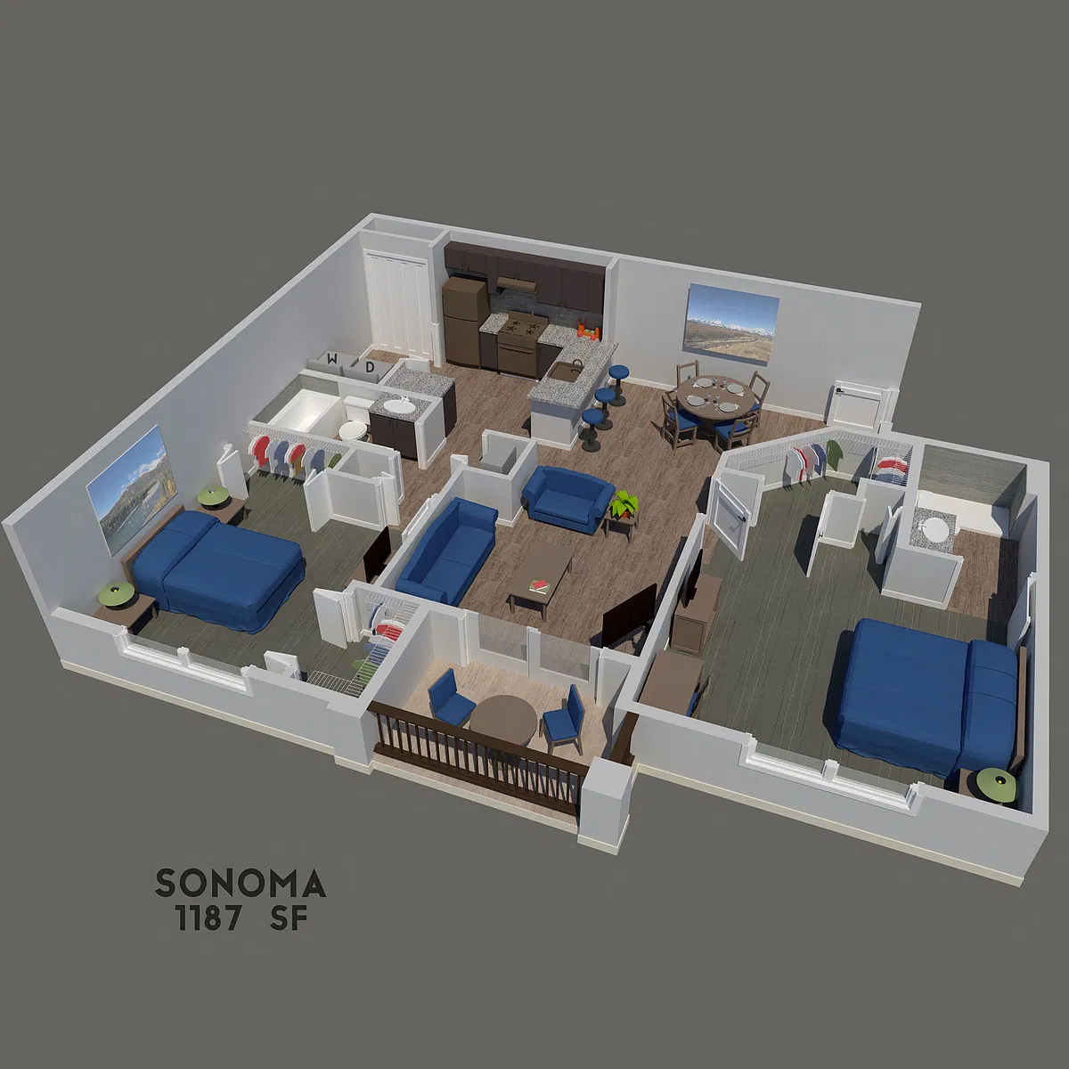 Floor plan Sonoma