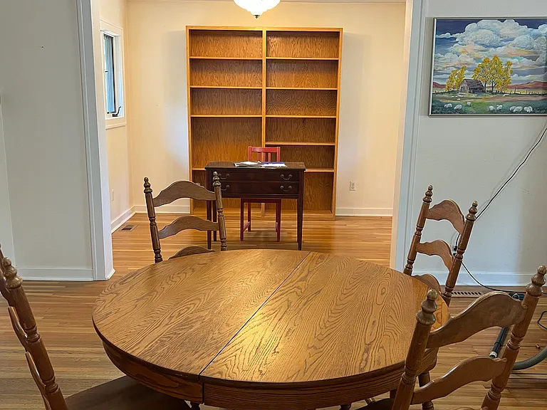 2026 Alternative dining table location with office/library behind