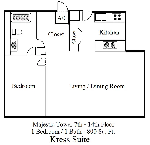 Floor plan Kress