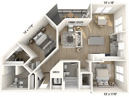 Floor plan B5 - Design Collection I