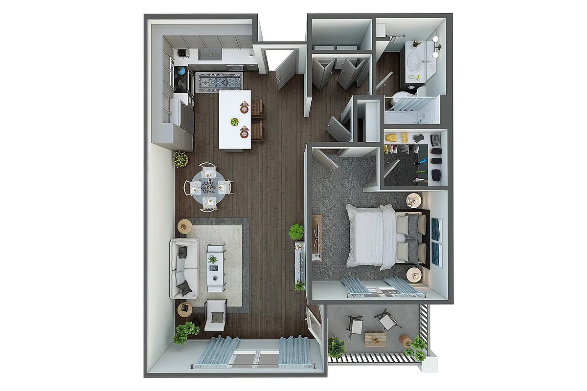 Floor plan A1R