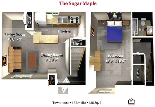Floor plan The Sugar Maple