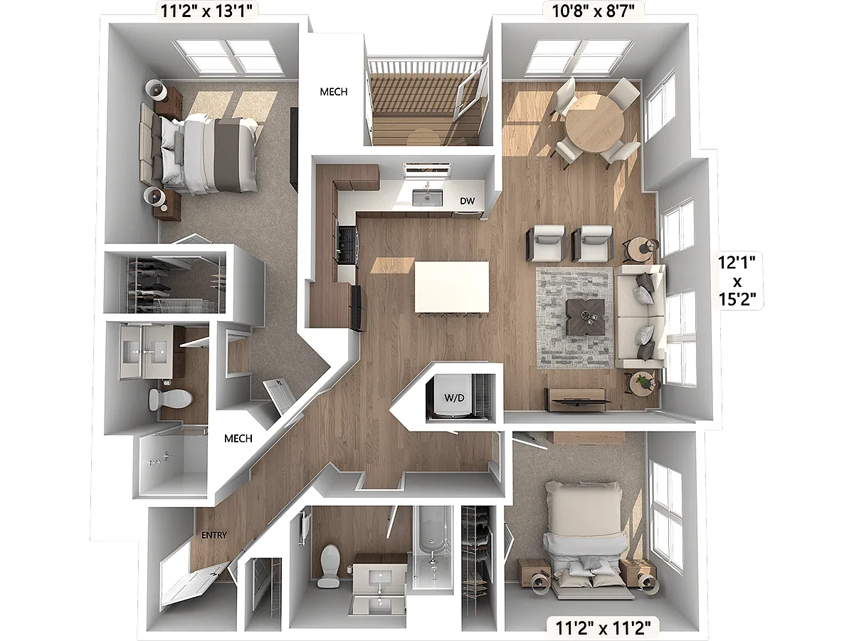 Floor plan B9-003-101