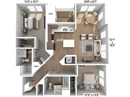 Floor plan B9-003-101