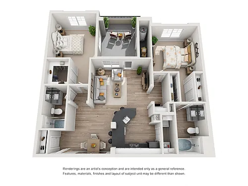 Floor plan Magnolia 1127