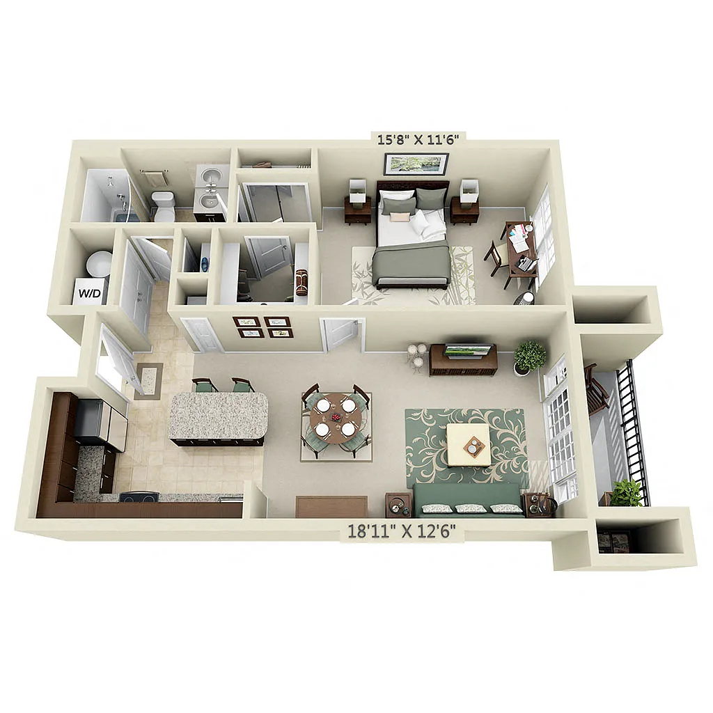 Floor plan A1H