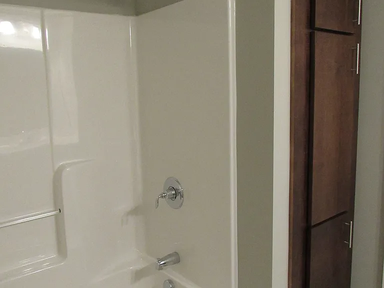 Spacious linen closets.