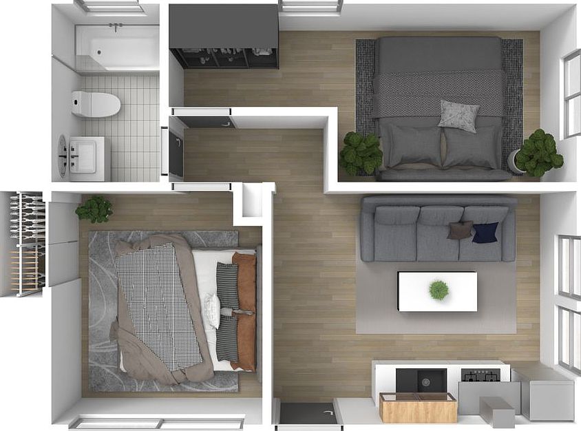 1st image of 5857-5863 1/2 S West Blvd #5859-1/4