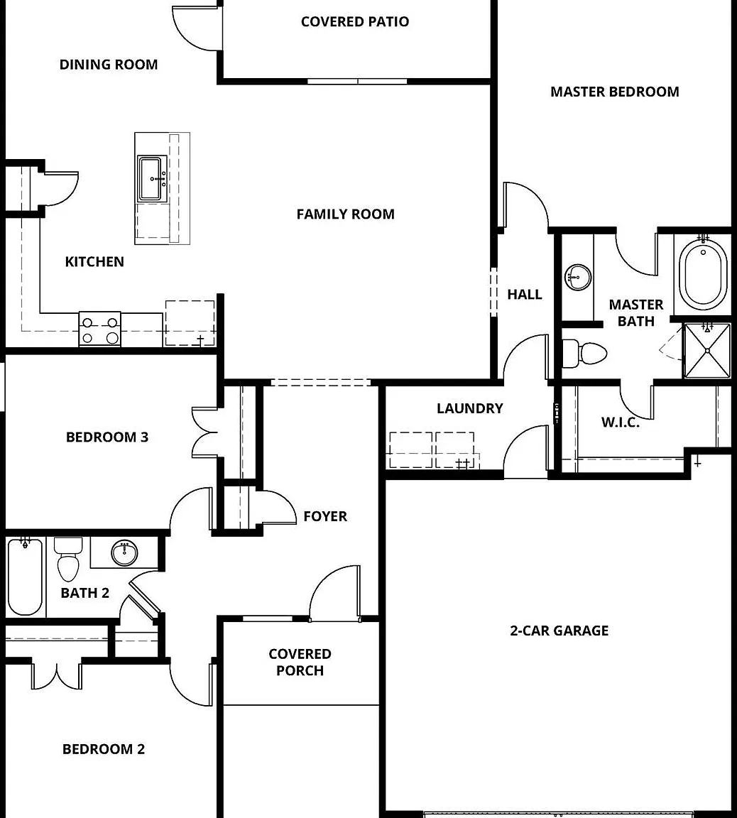 3 bed, 2.0 bath, 1648 sqft, $2,770 — Photo 2