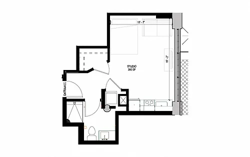 Floor plan A15