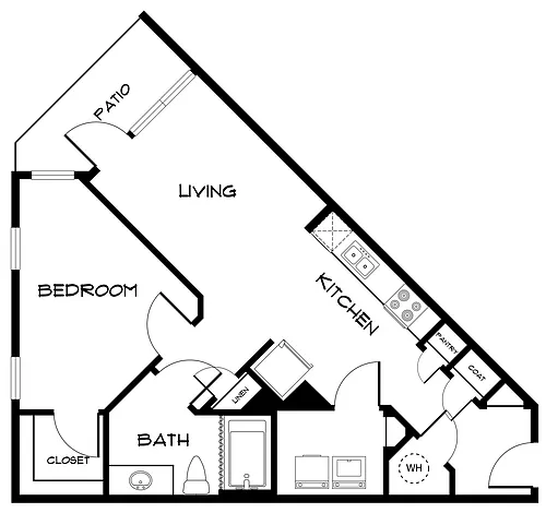 Floor plan A2-A