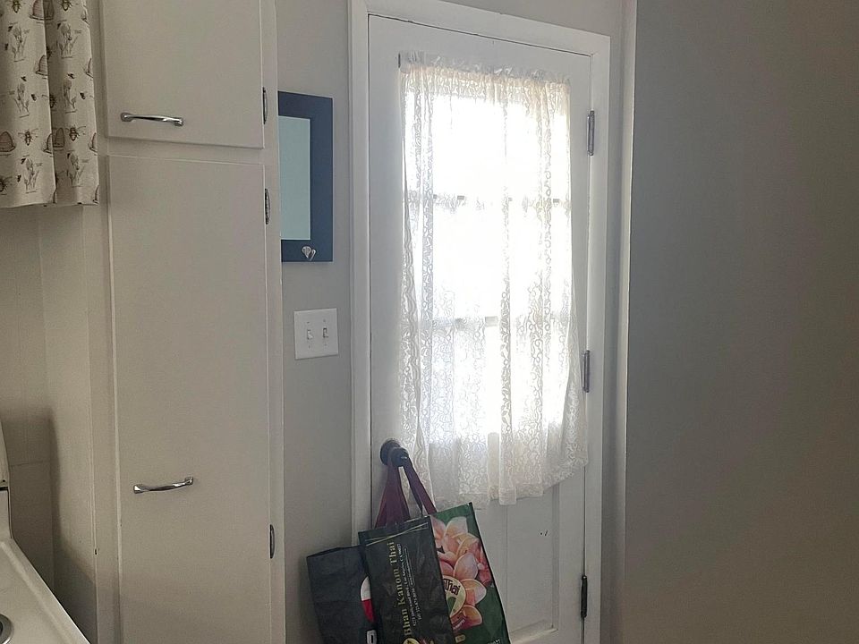 back door opens to deck