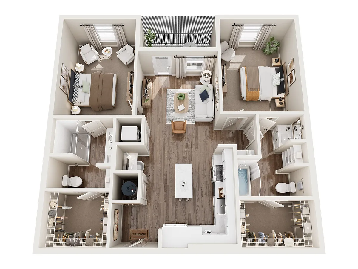 Floor plan B1
